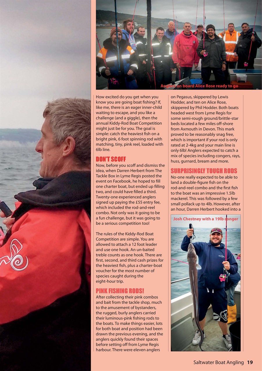 Saltwater Boat Angling Preview Pages