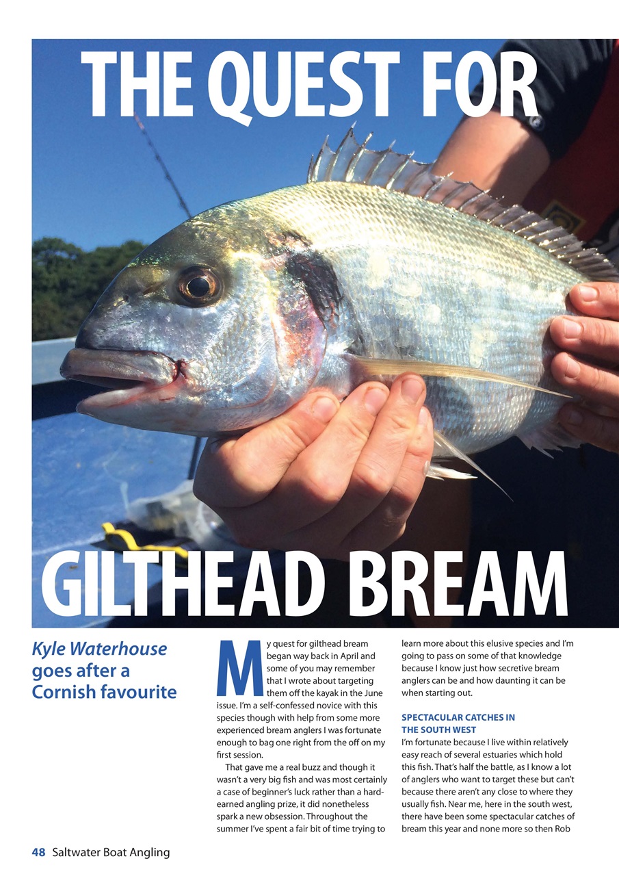 Saltwater Boat Angling Preview Pages