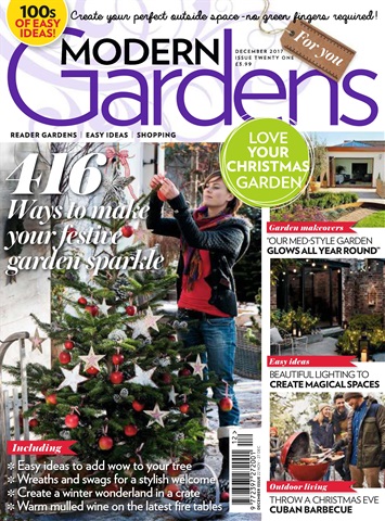 Modern Gardens issue December 2017