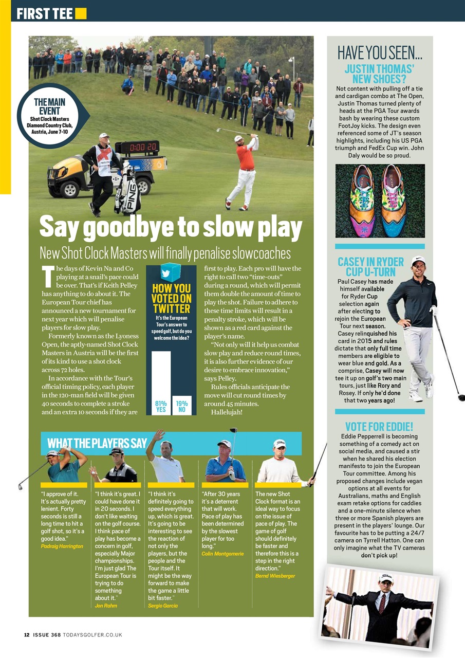 Today's Golfer Preview Pages