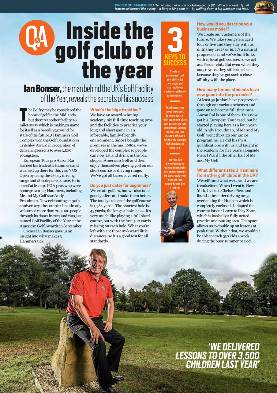 Today's Golfer Preview Pages