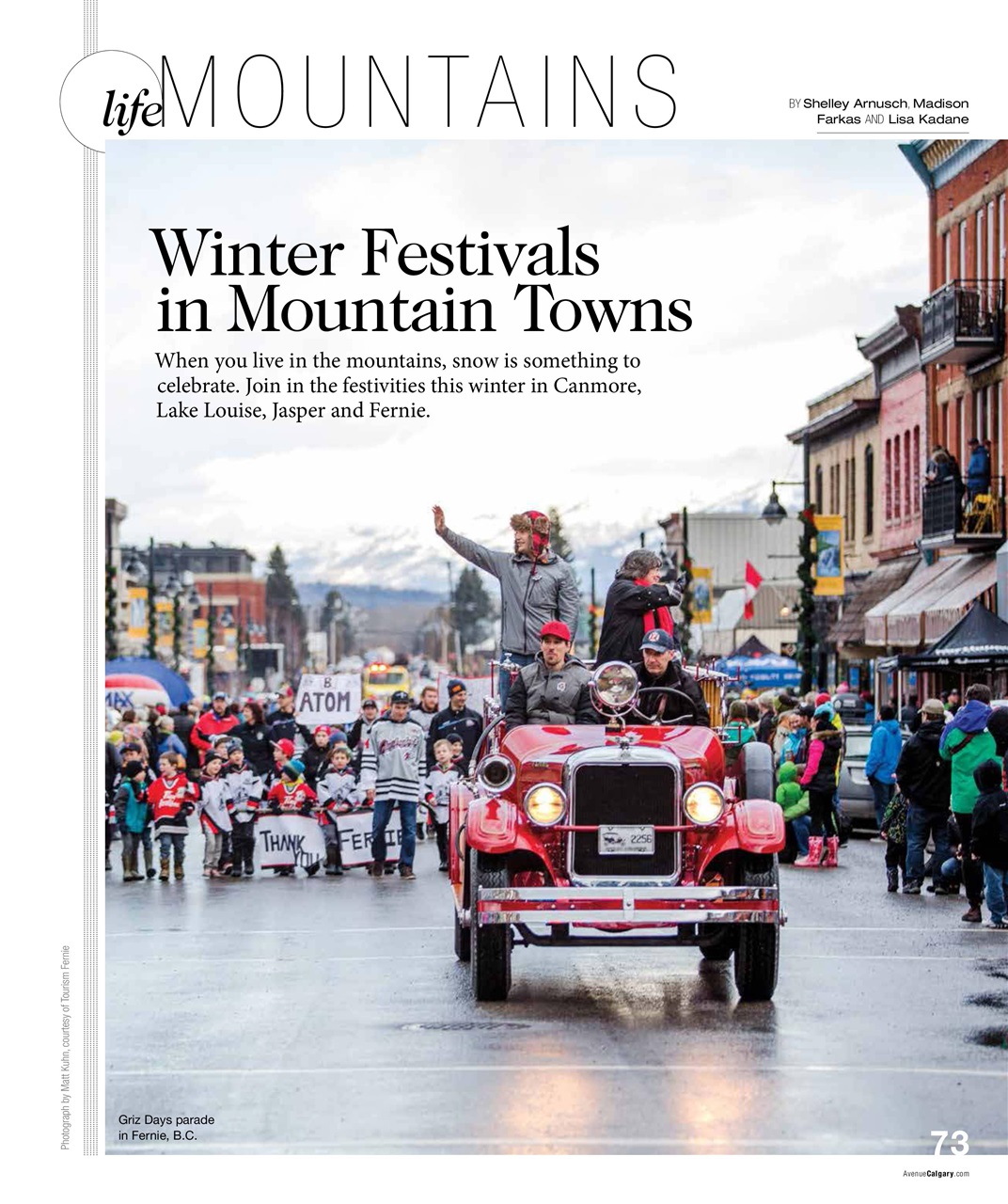 Avenue Calgary Preview Pages