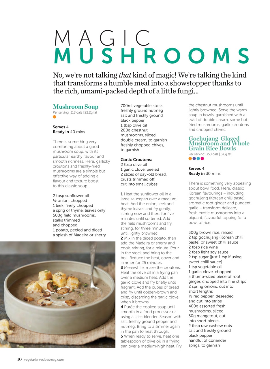 Veggie Magazine Preview Pages