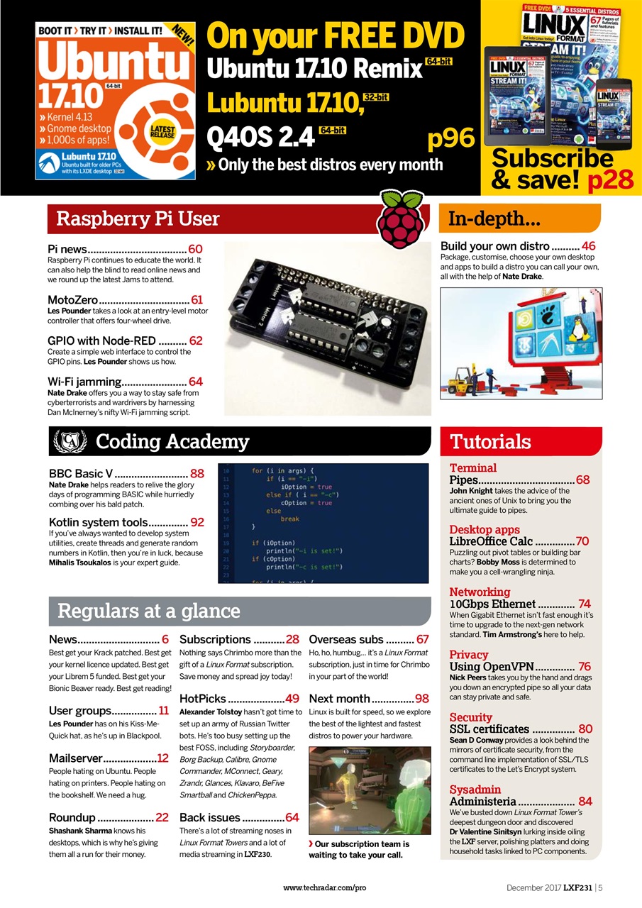 Linux Format Preview Pages