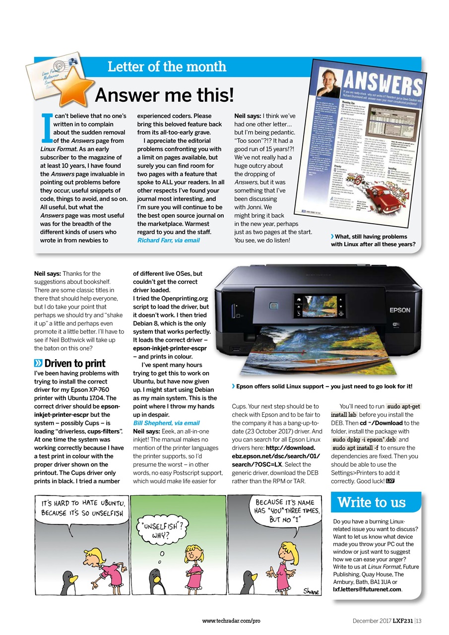 Linux Format Preview Pages