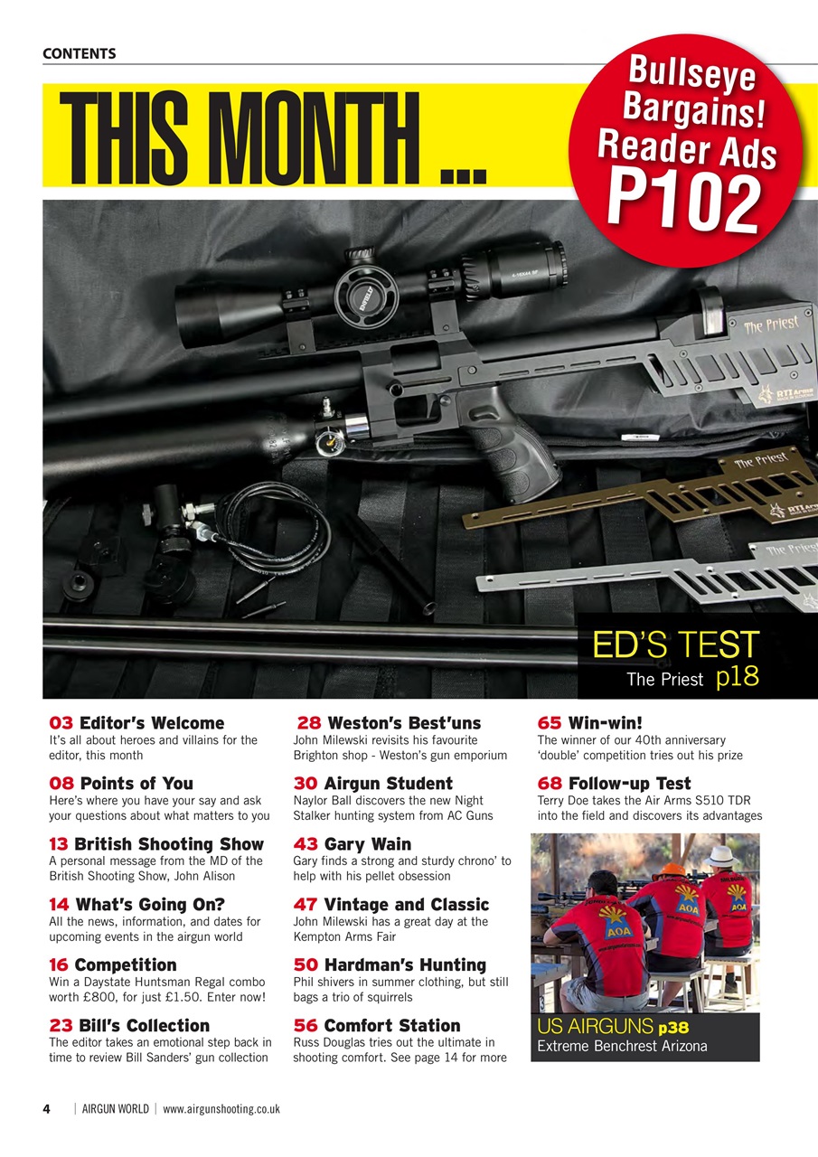 Airgun World Preview Pages
