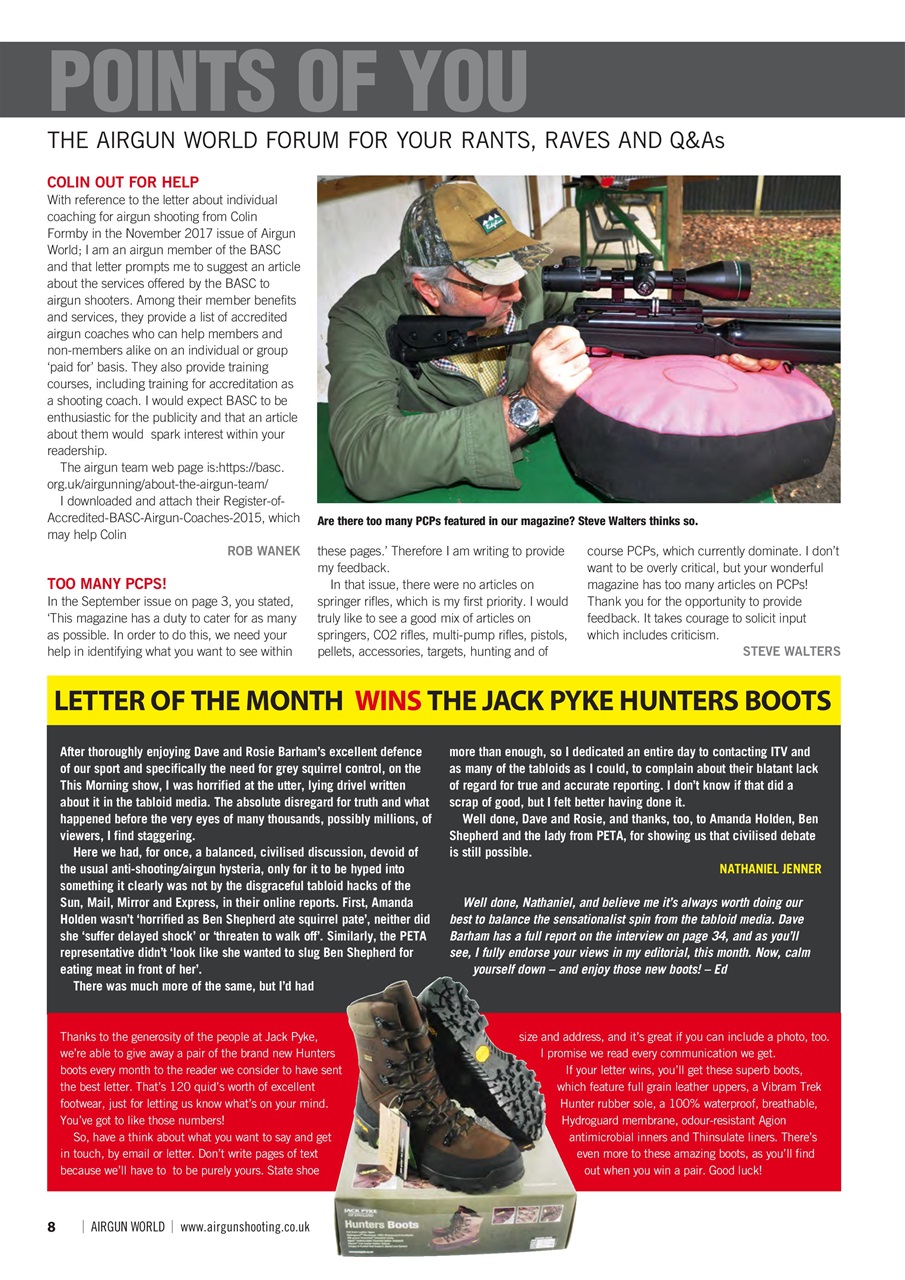 Airgun World Preview Pages