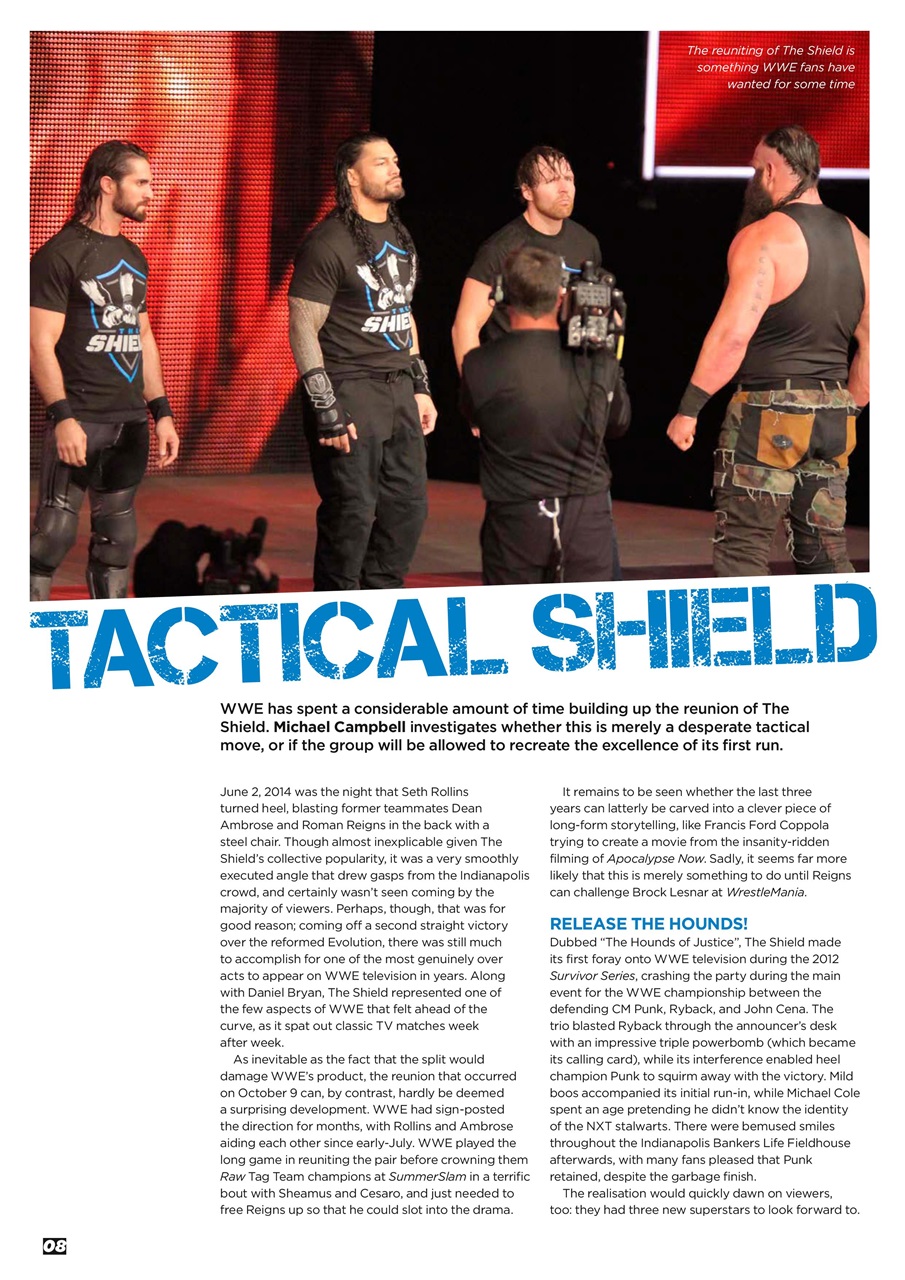 Wrestletalk Magazine Preview Pages