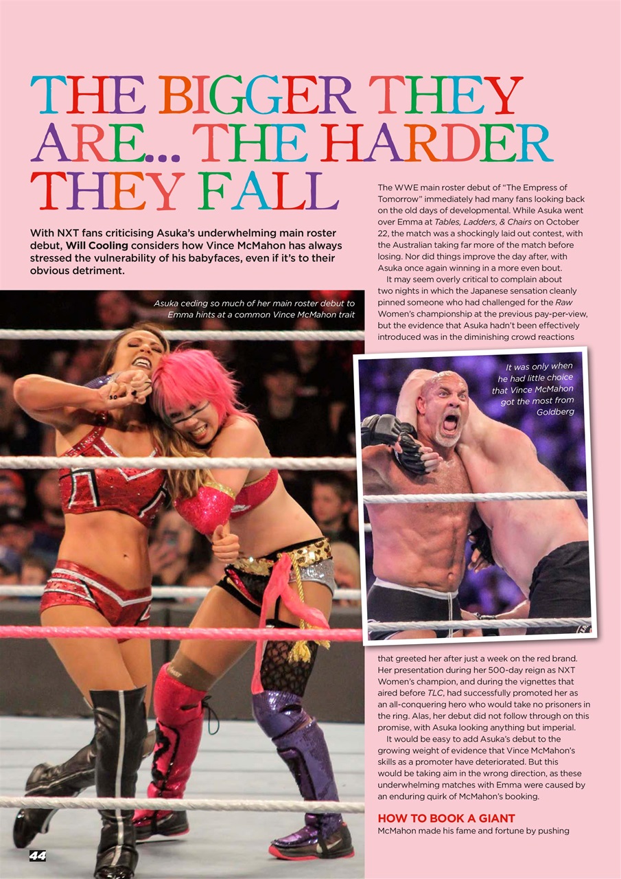 Wrestletalk Magazine Preview Pages