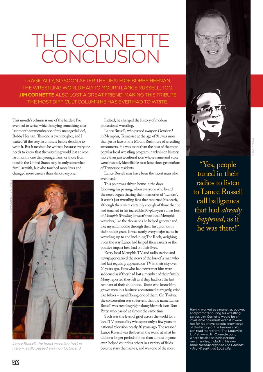 Wrestletalk Magazine Preview Pages