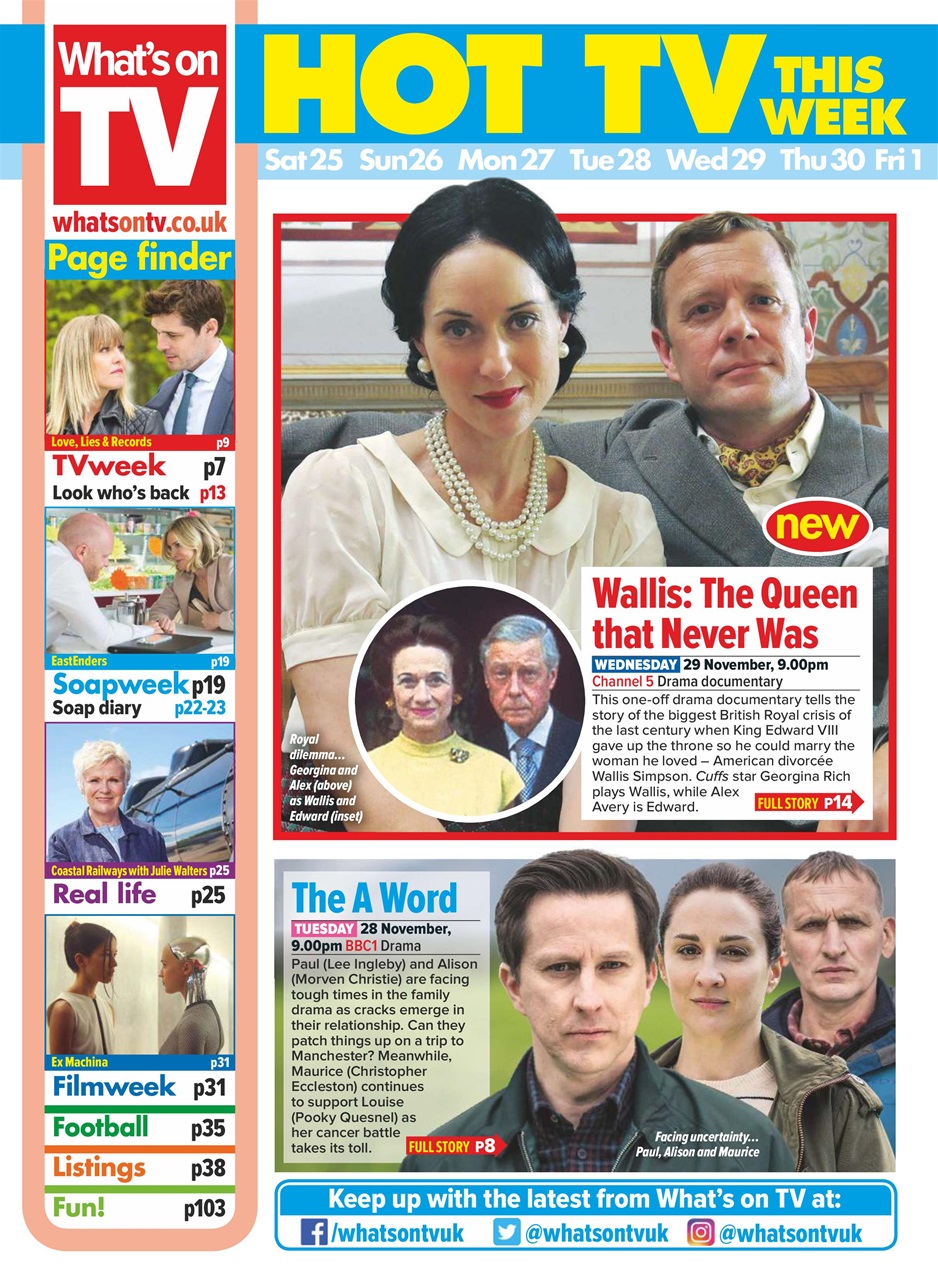 What's on TV Preview Pages