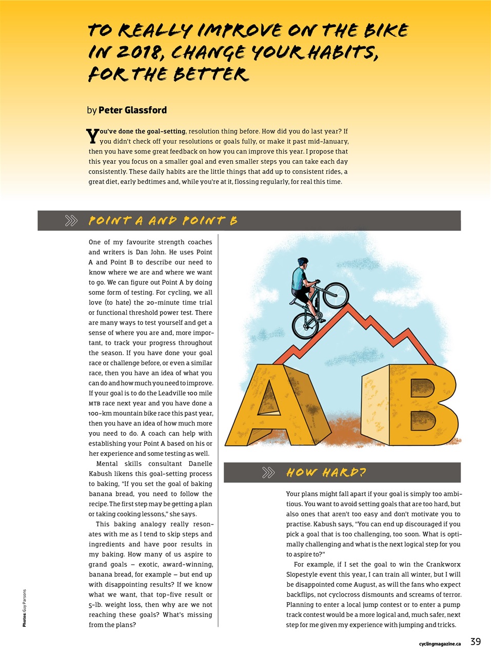 Canadian Cycling Magazine Preview Pages