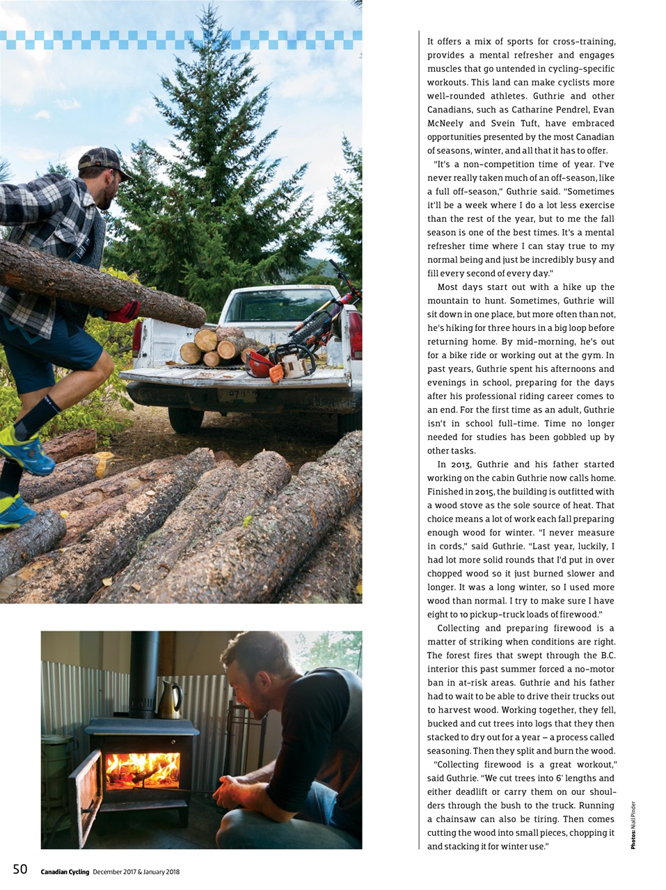 Canadian Cycling Magazine Preview Pages