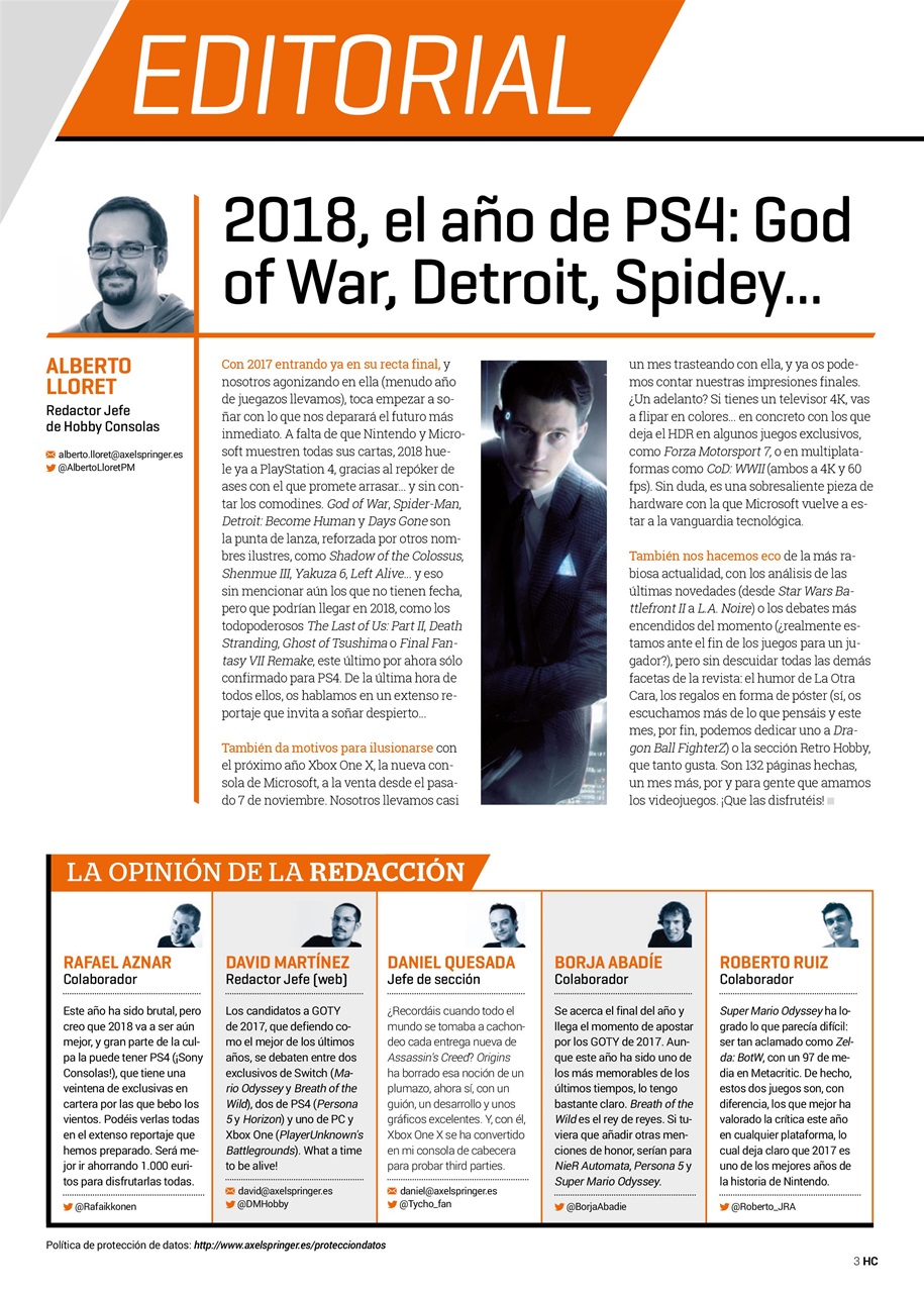 Hobby Consolas Preview Pages