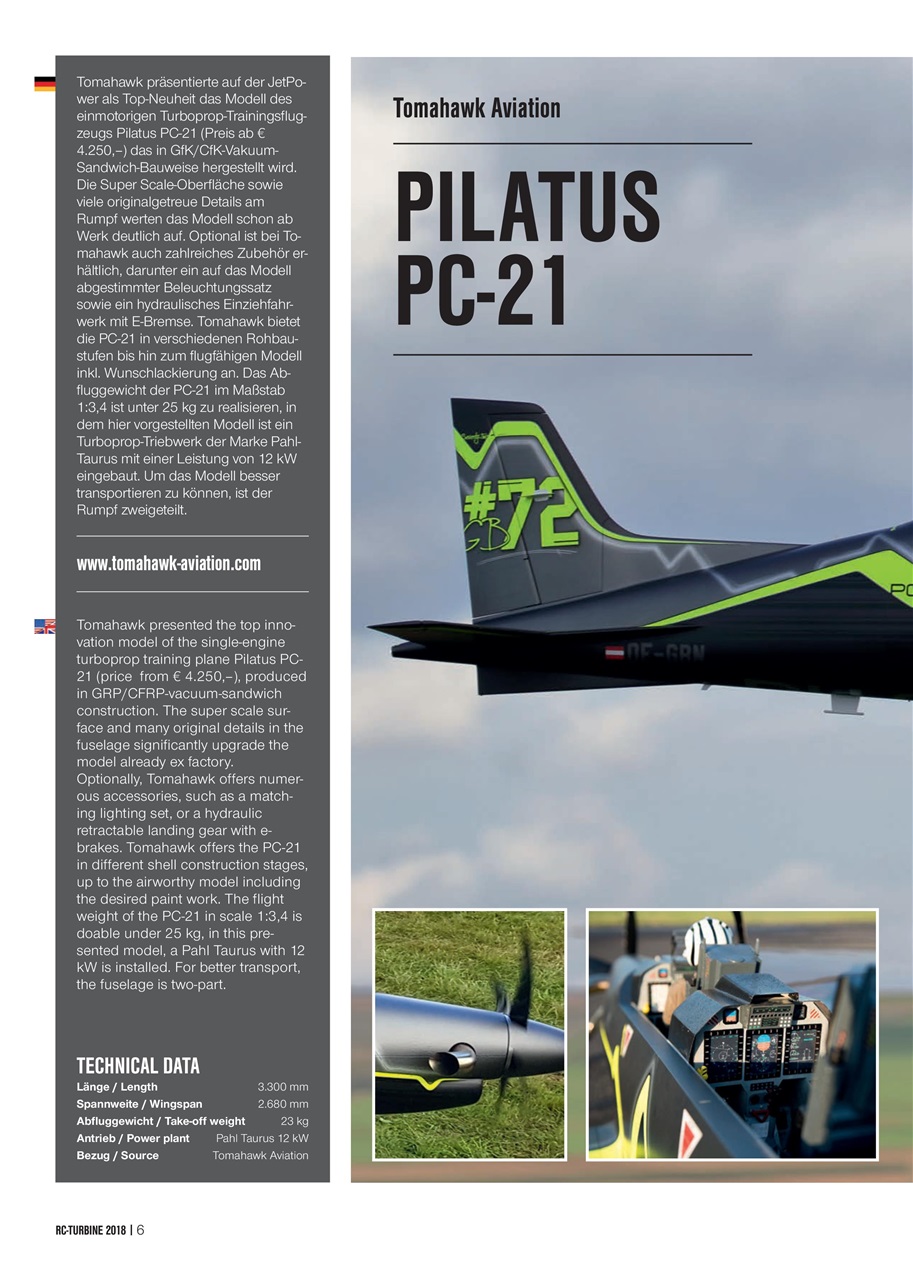 RC Turbine - Jets & Helicopter Preview Pages