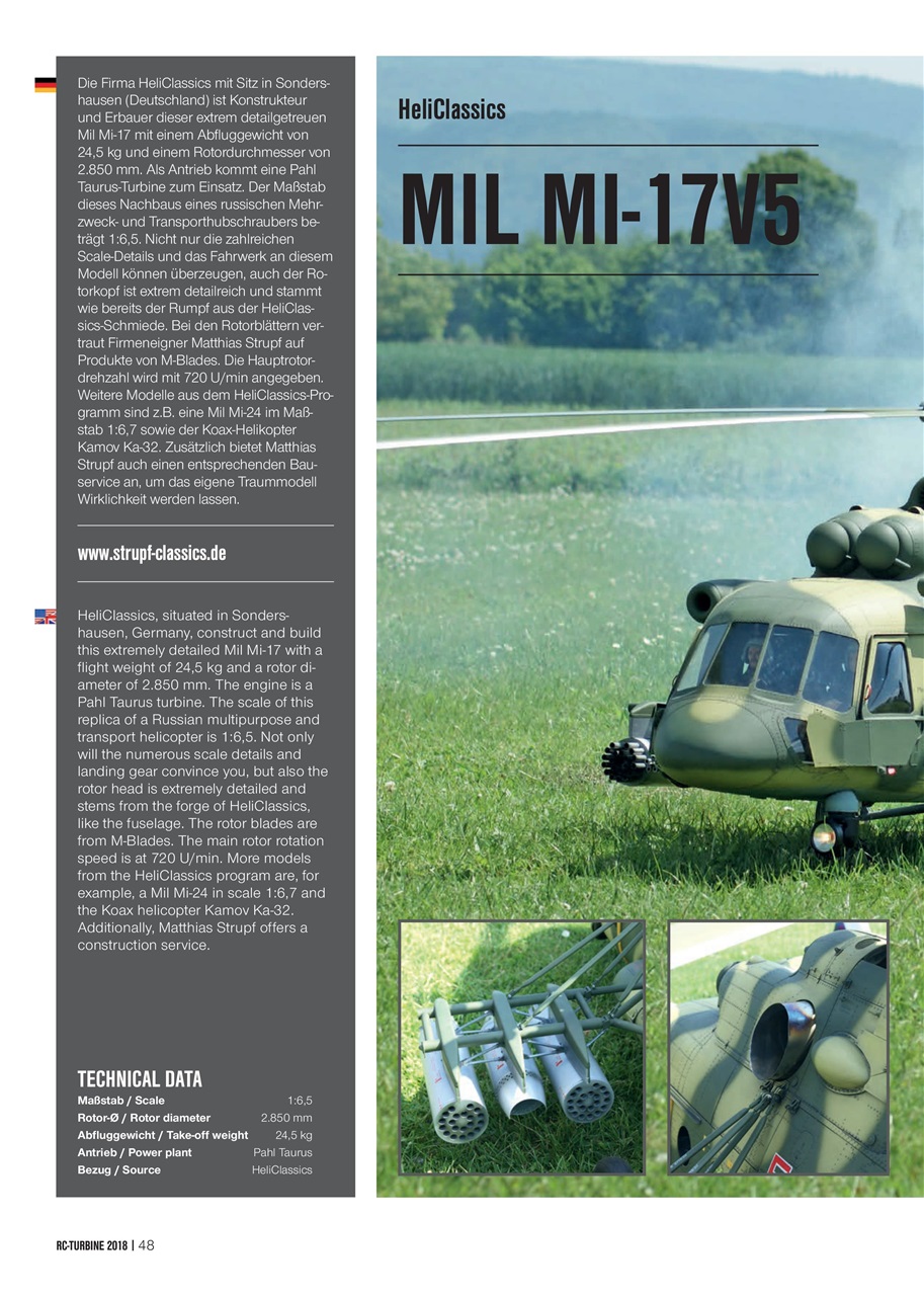 RC Turbine - Jets & Helicopter Preview Pages