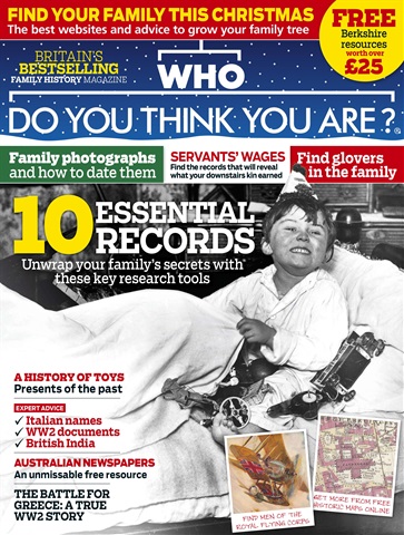 Who Do You Think You Are? issue December 2017