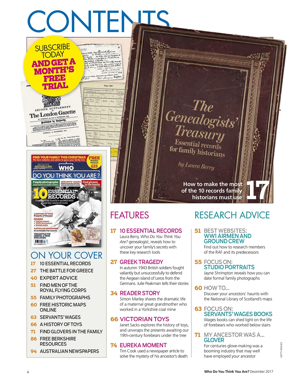 Who Do You Think You Are? Preview Pages