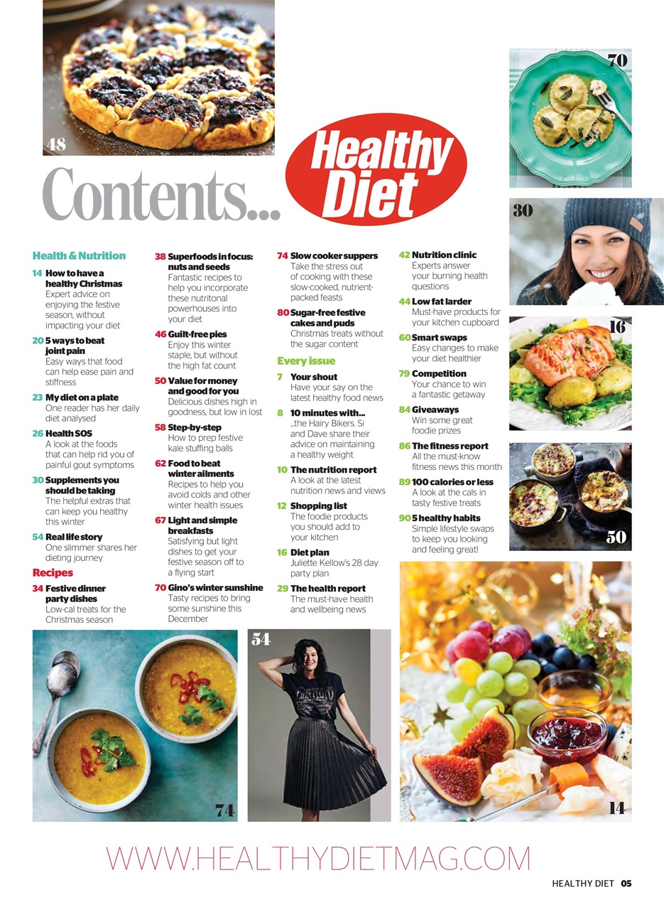 Healthy Diet Preview Pages
