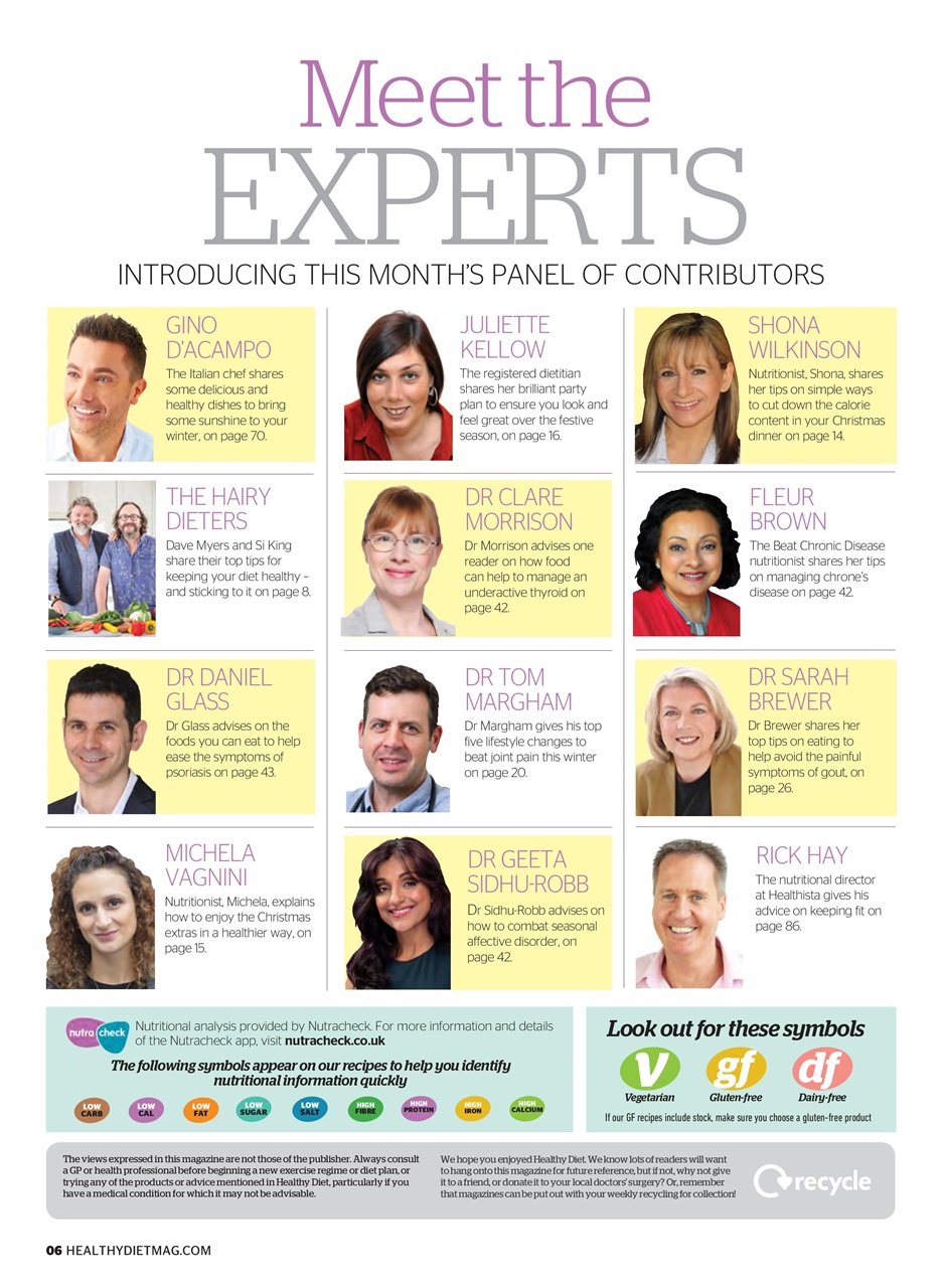 Healthy Diet Preview Pages