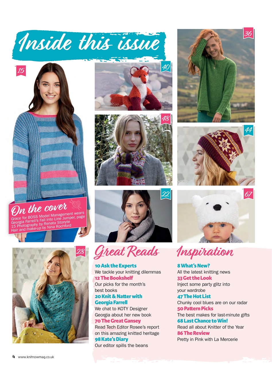 Knit Now Preview Pages
