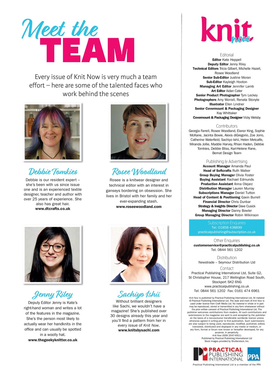 Knit Now Preview Pages