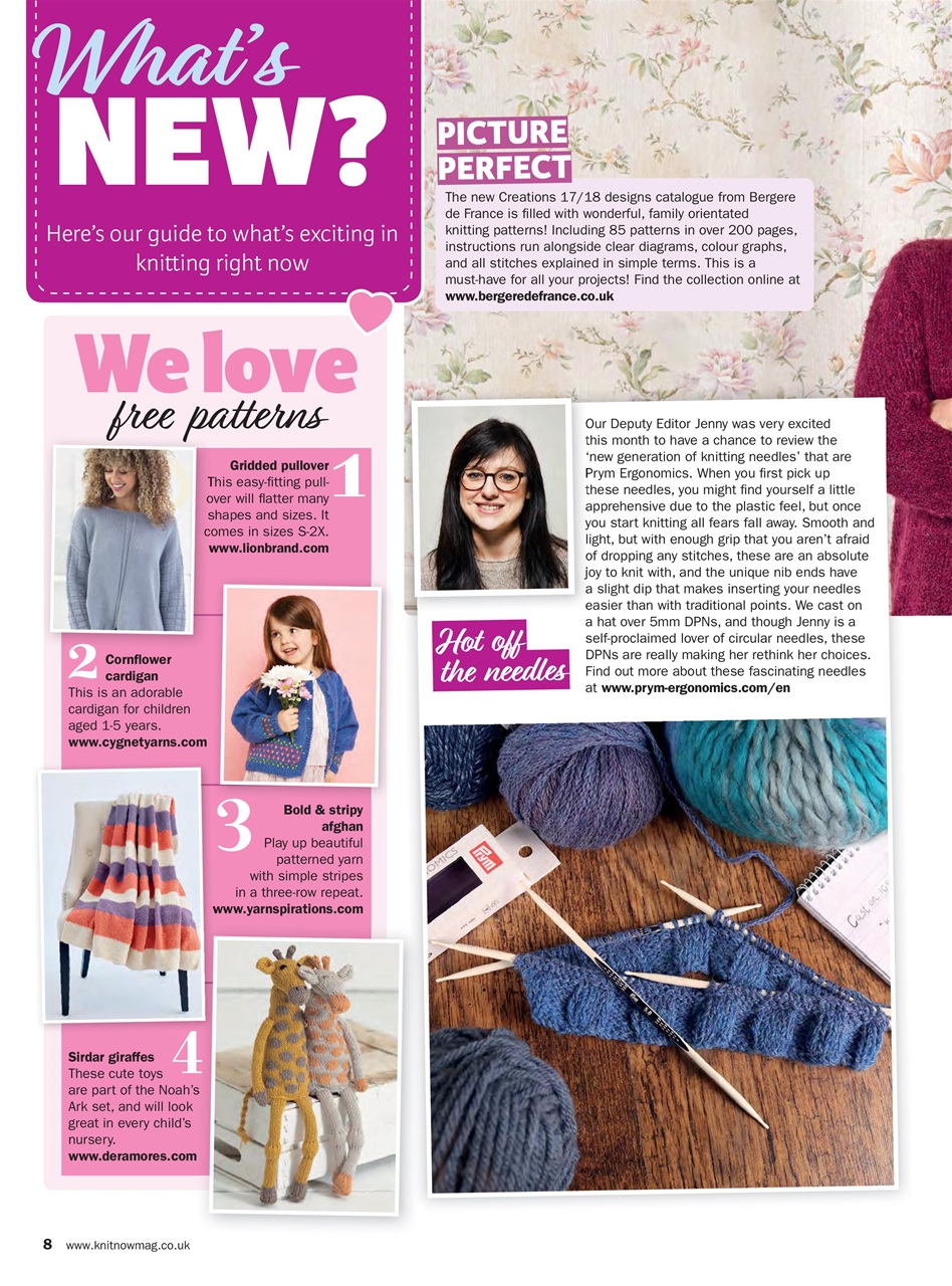Knit Now Preview Pages