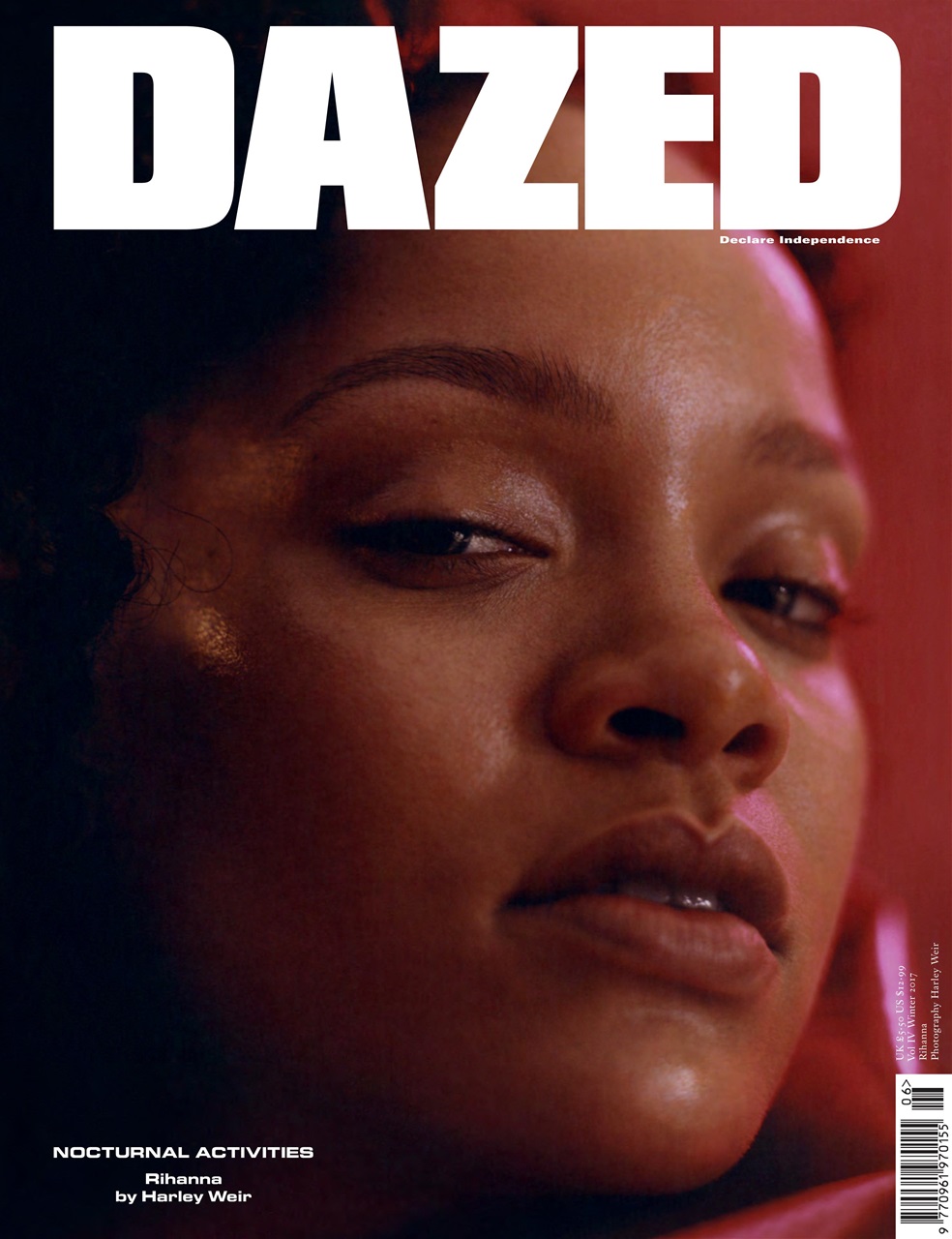Dazed Magazine Preview Pages