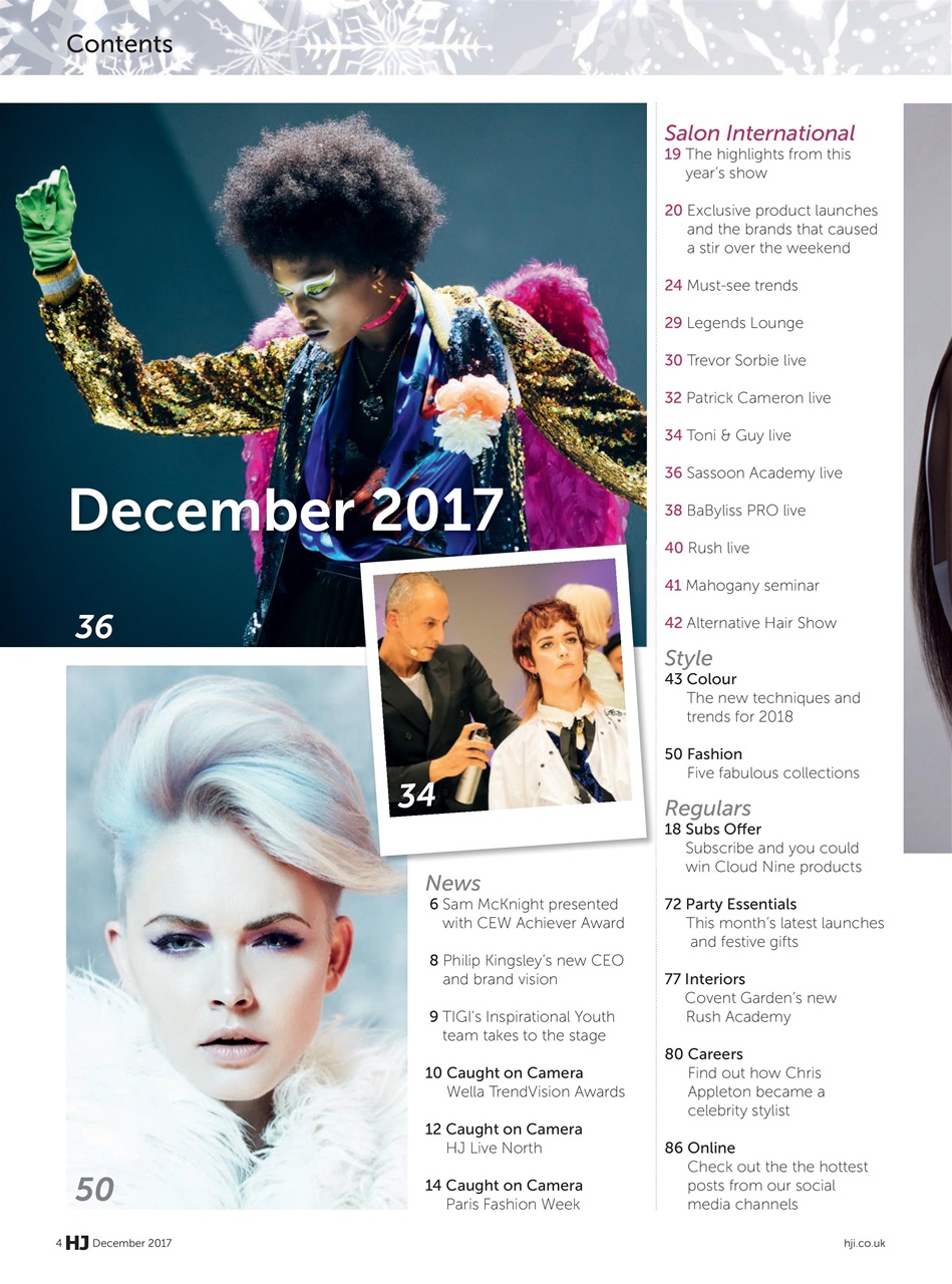 Hairdressers Journal Preview Pages