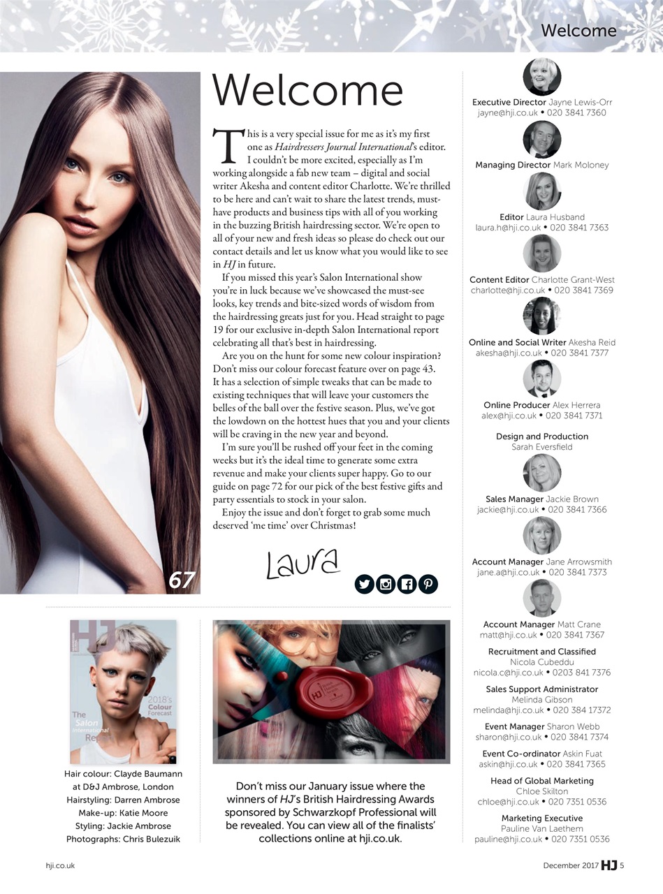 Hairdressers Journal Preview Pages