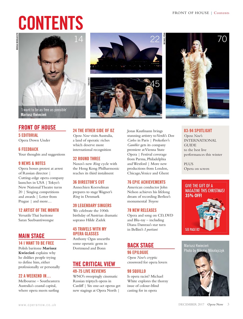 Opera Now Preview Pages