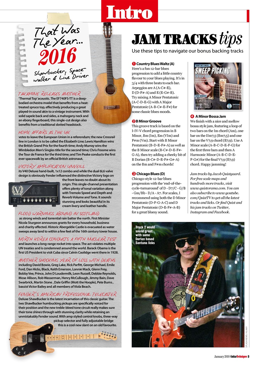 Guitar Techniques Preview Pages