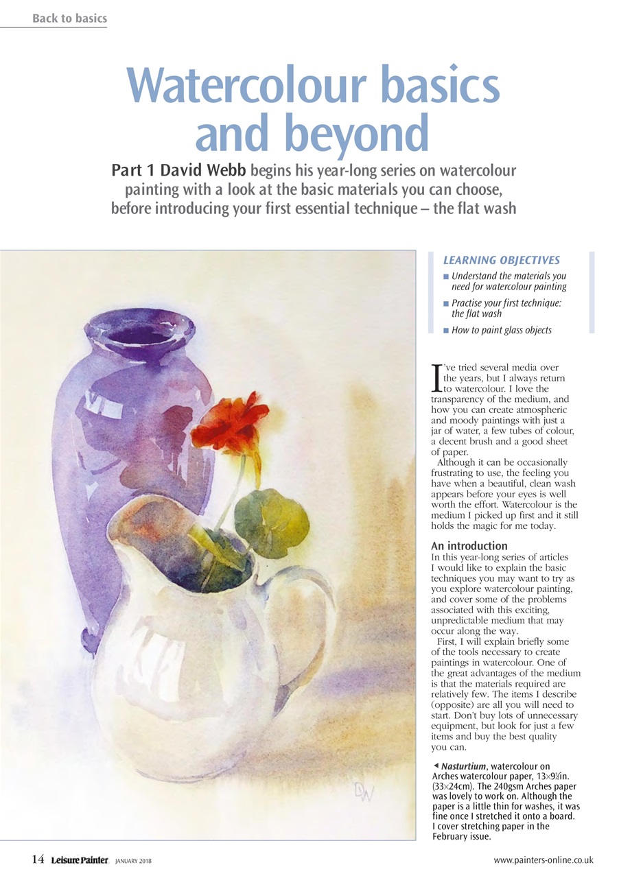 Leisure Painter & The Artist Preview Pages