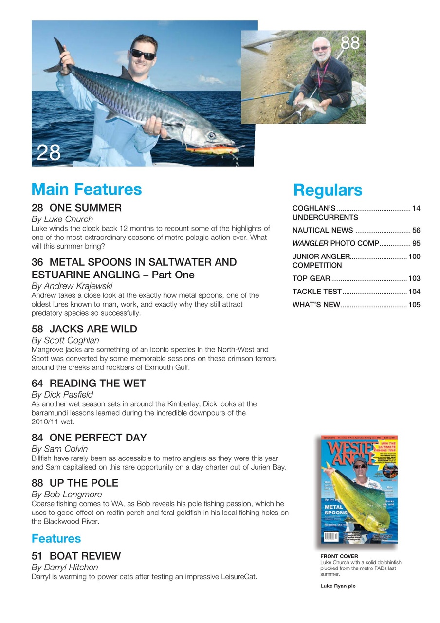 Western Angler Preview Pages