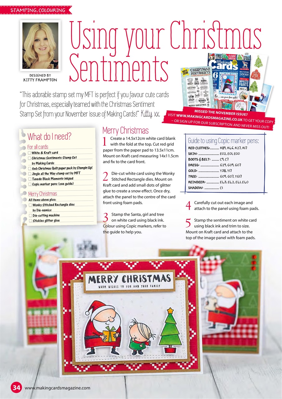 Making Cards & Papercraft Preview Pages