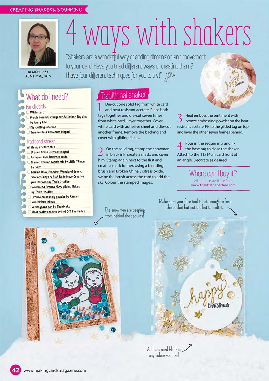 Making Cards & Papercraft Preview Pages