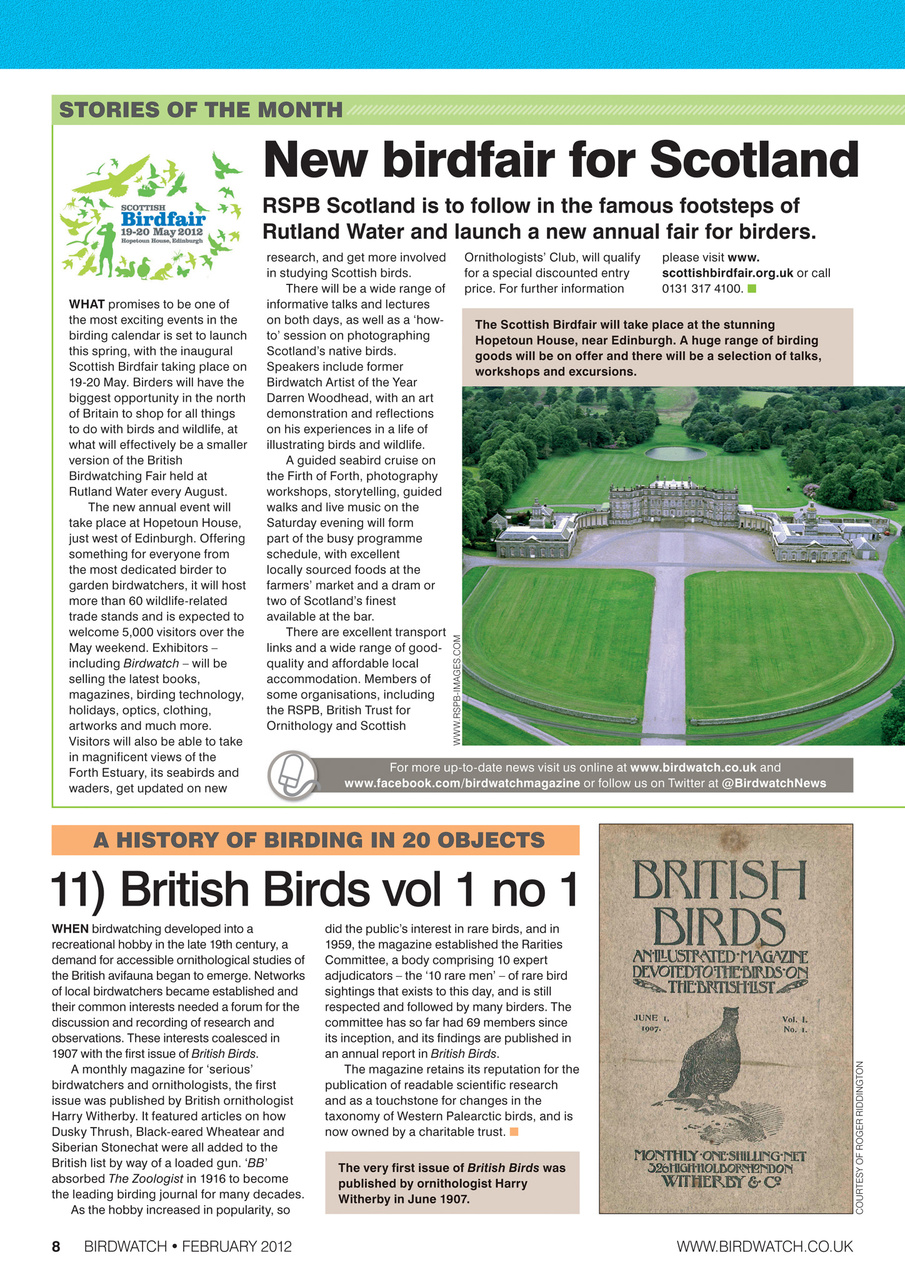 Birdwatch Magazine Preview Pages