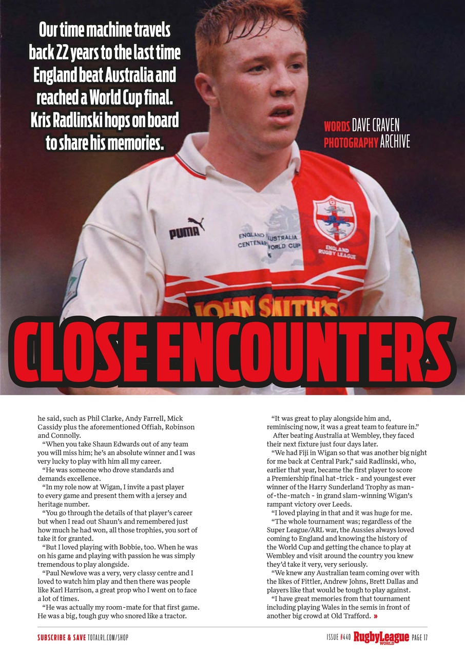 Rugby League World Preview Pages