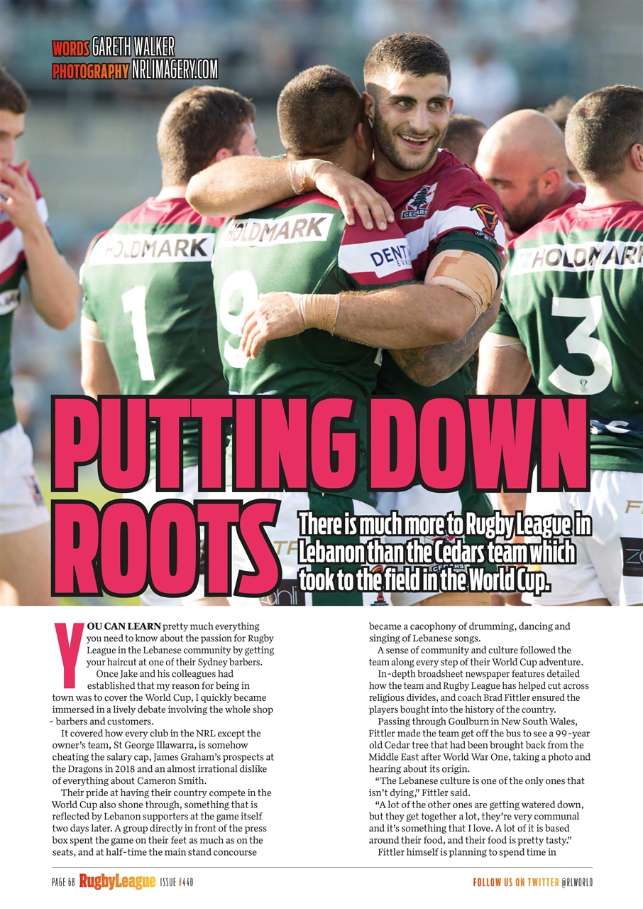 Rugby League World Preview Pages