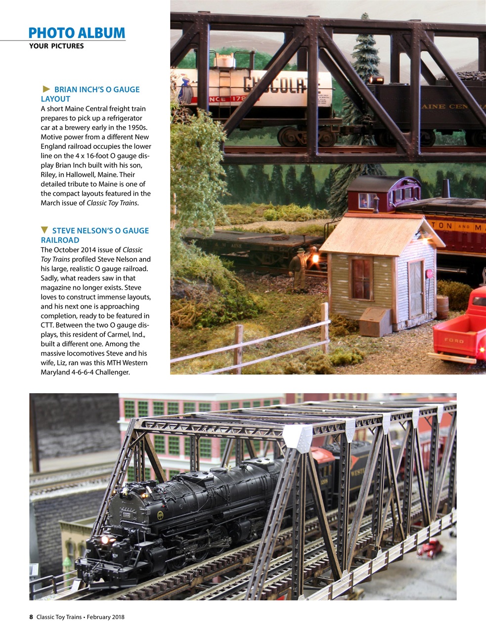 Classic Toy Trains Preview Pages