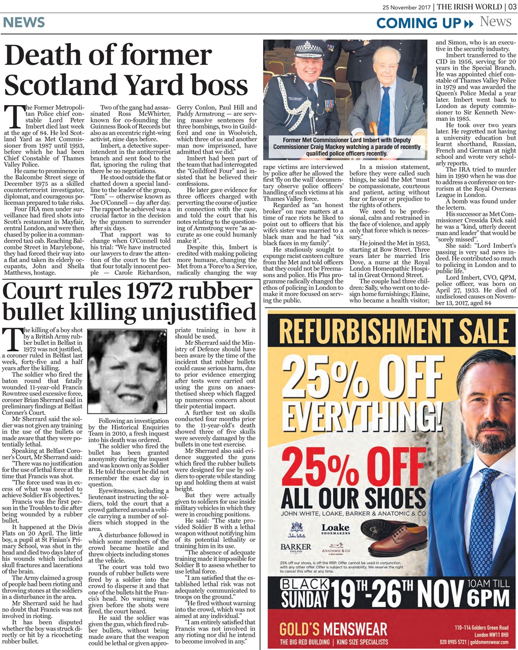 Irish World Preview Pages