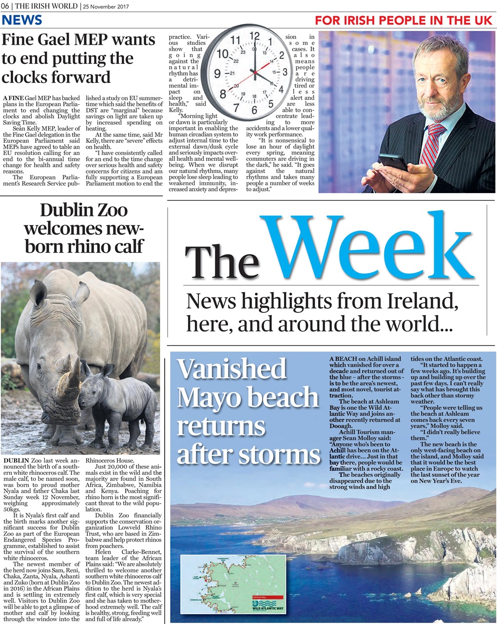 Irish World Preview Pages