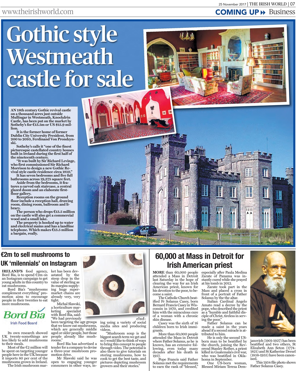 Irish World Preview Pages