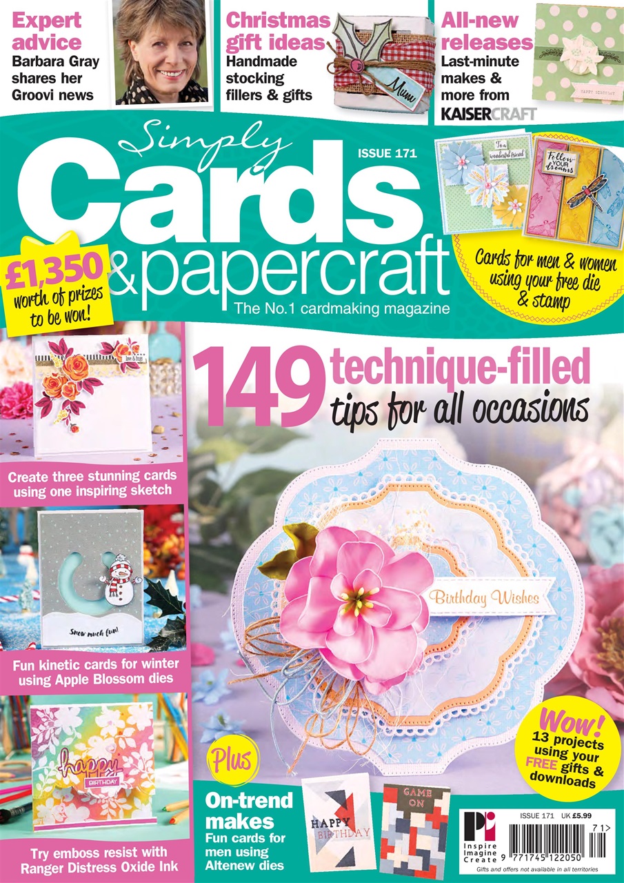 Simply Cards & Papercraft Preview Pages