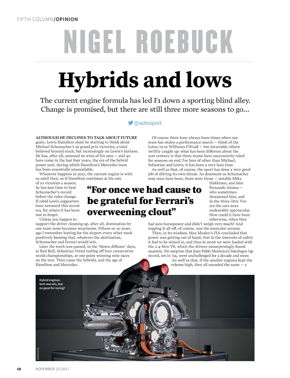 Autosport Preview Pages