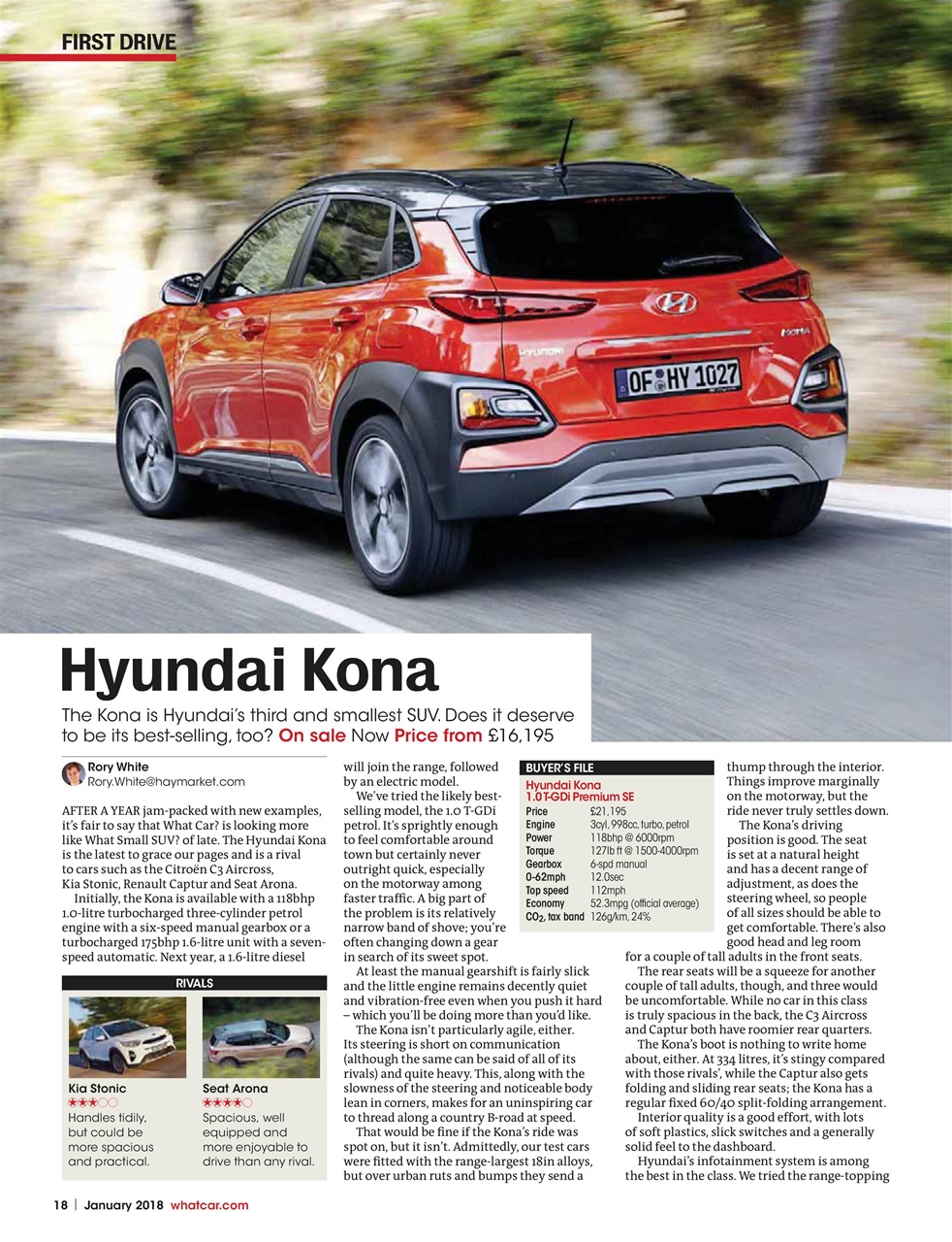 What Car? Preview Pages