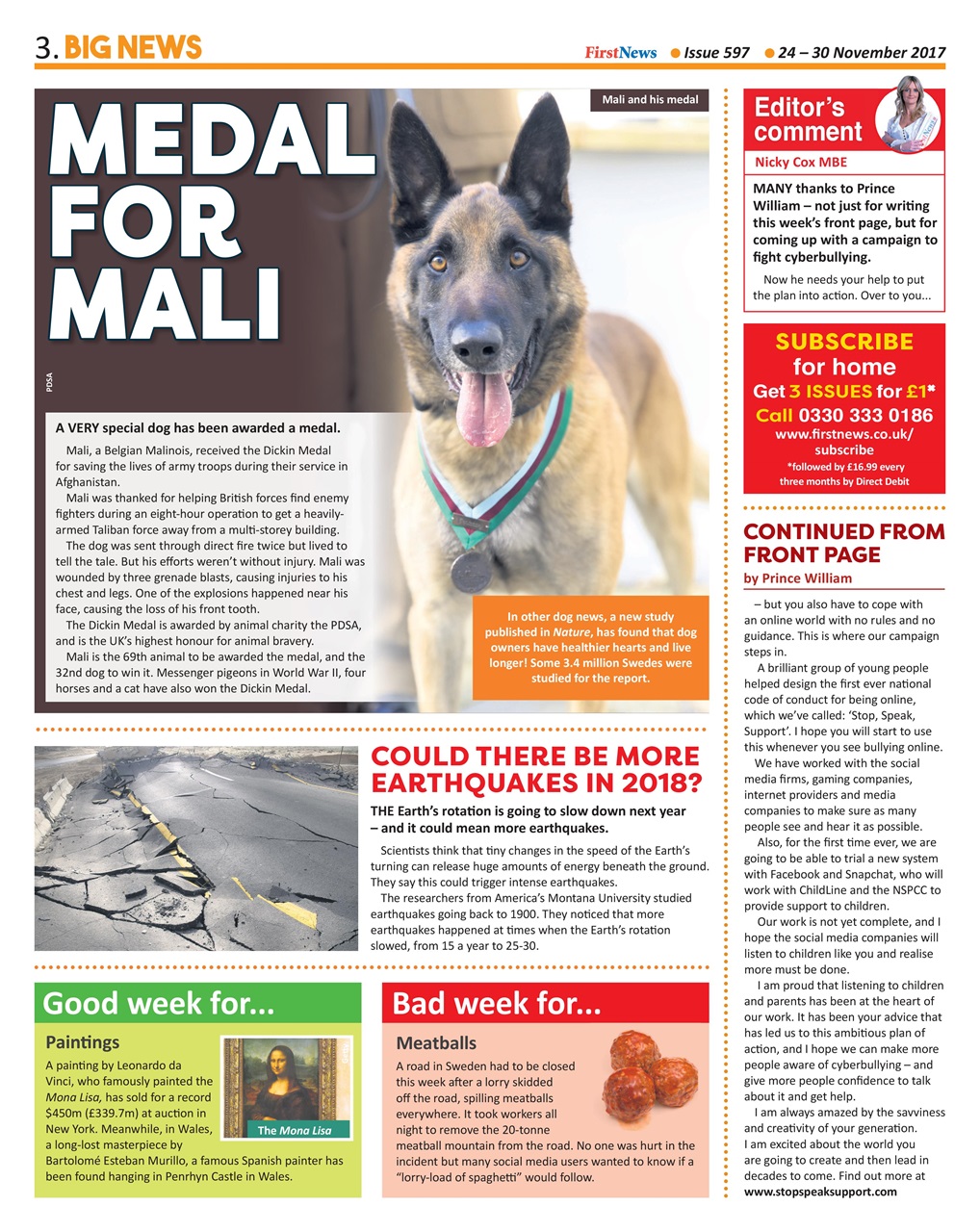 First News Preview Pages