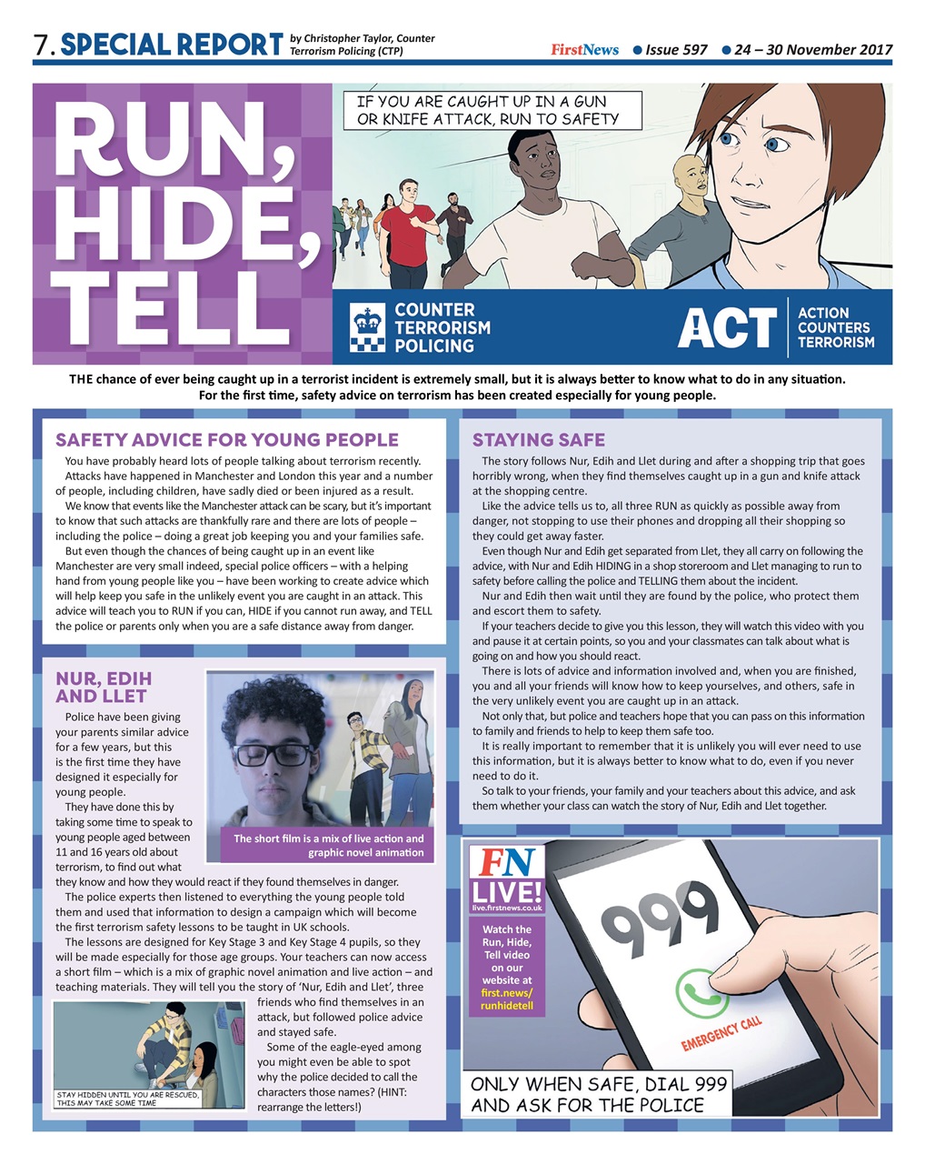 First News Preview Pages