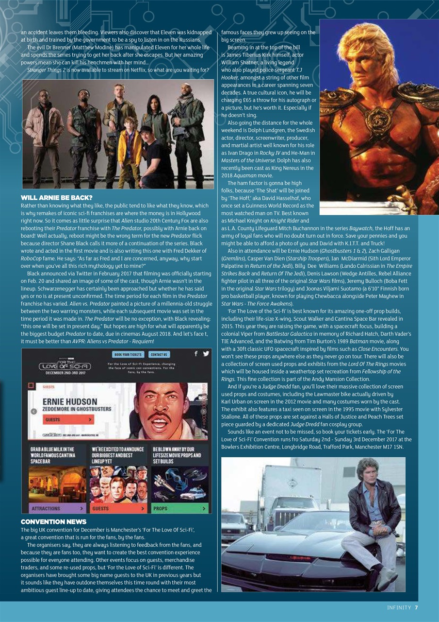 Infinity Magazine Preview Pages