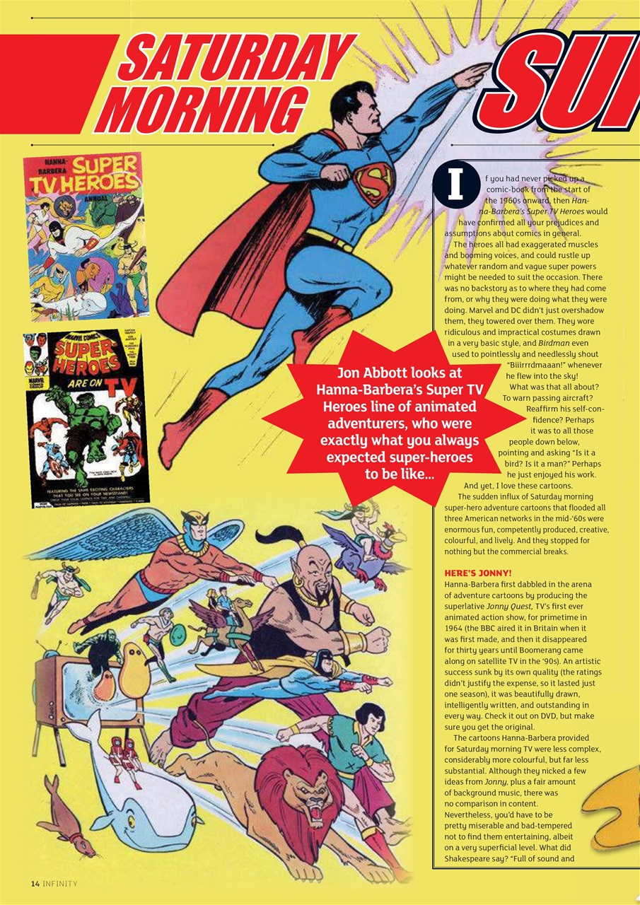 Infinity Magazine Preview Pages